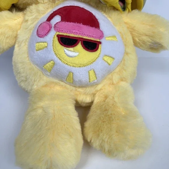 Care Bears Puffer Coat Christmas 8.5" Funshine Bear Plush Brand NWT 2025 - Picture 6 of 6